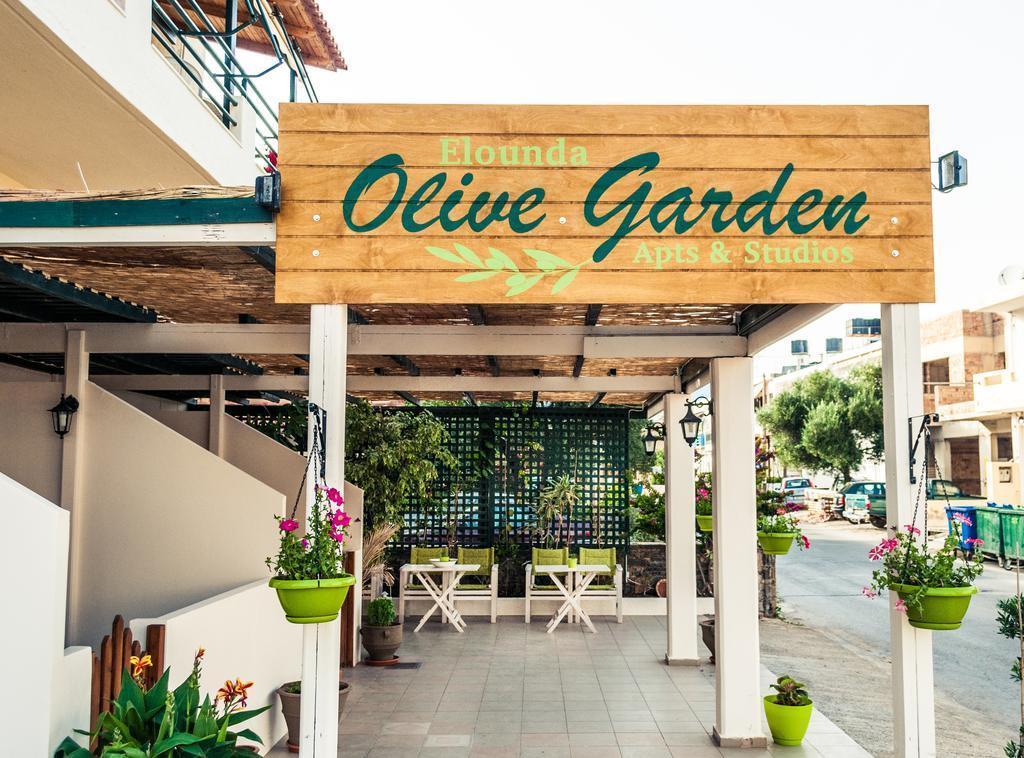 Elounda Olive Garden Apts & Studios Bagian luar foto